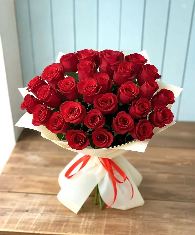 Букет 29 Красных роз в Кузоватово