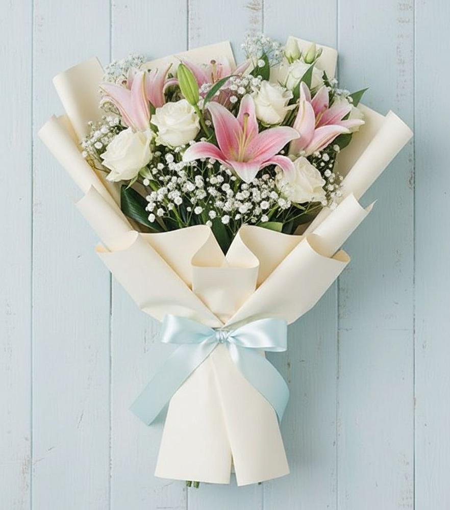 Букет цветов из: Лилии в Кузоватово