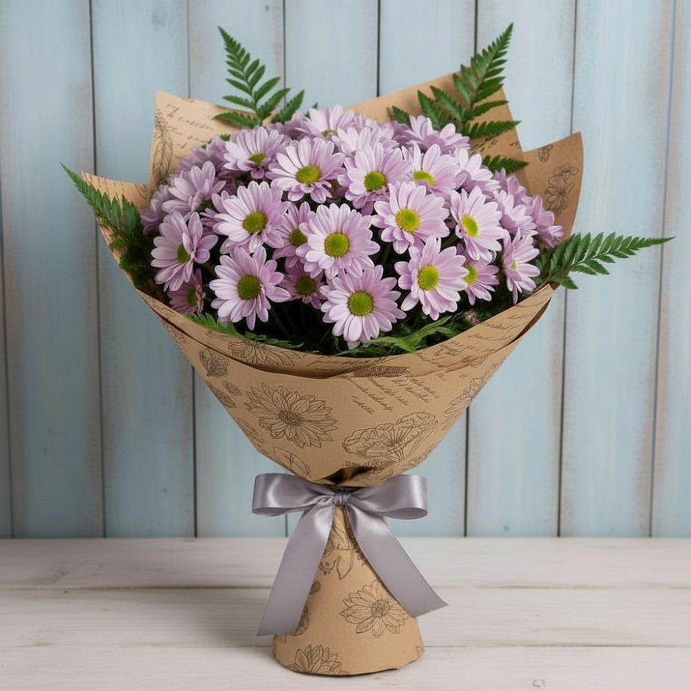 Букет цветов из: Хризантемы в Кузоватово