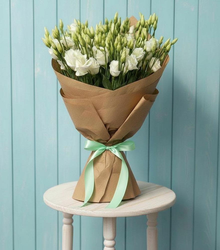 Букет цветов из: Лизиантусы в Кузоватово