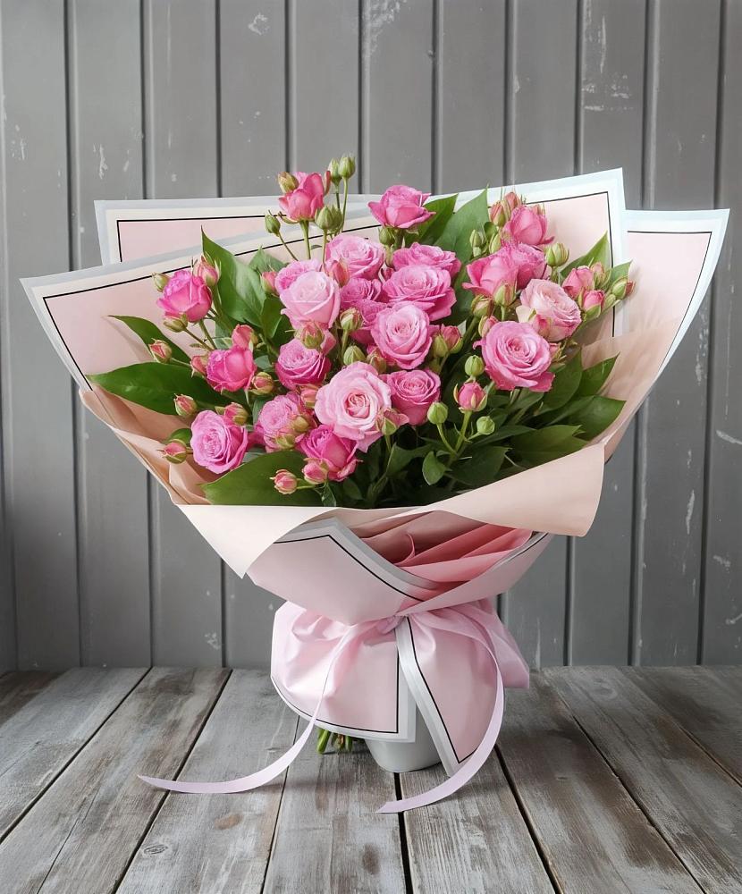 Букет Розовый кустик в Кузоватово
