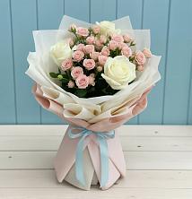 Букет цветов из:  Розы в Кузоватово