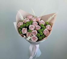 Букет цветов из:  Розы и Хризантемы в Кузоватово