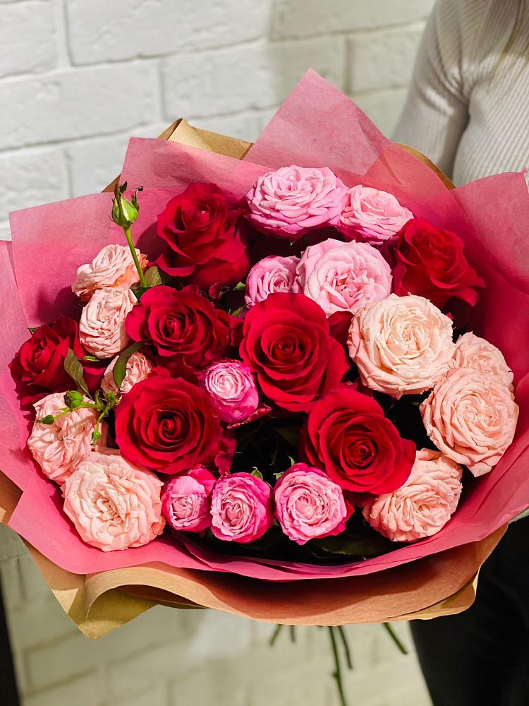 Букет цветов из: Розы в Кузоватово