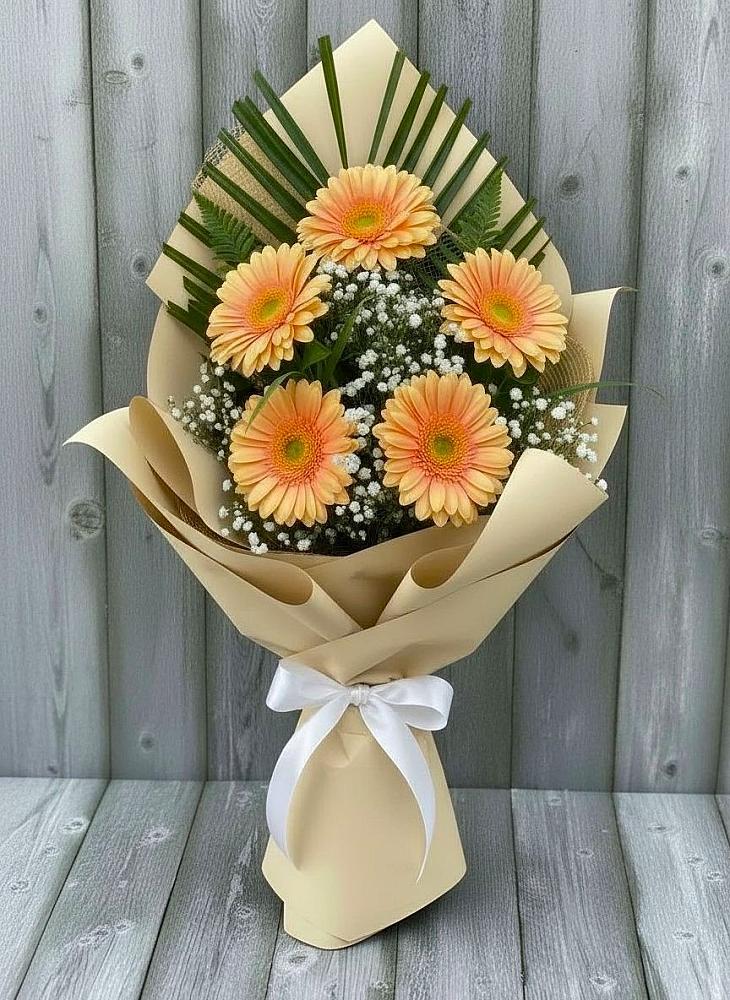 Букет цветов из: Герберы в Кузоватово
