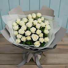 Букет Белоснежная нежность в Кузоватово