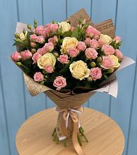 Букет цветов из:  Розы в Кузоватово