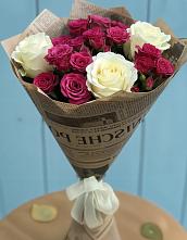 Букет цветов из:  Розы в Кузоватово