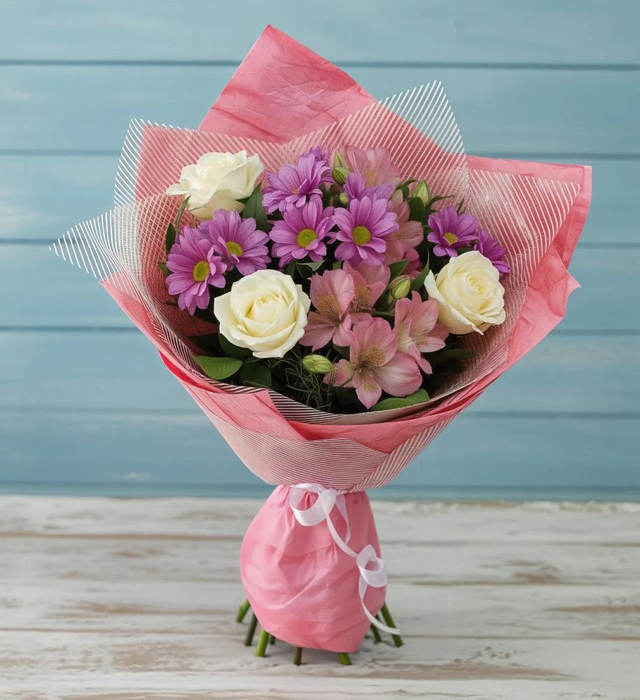 Букет цветов из: Герберы в Кузоватово