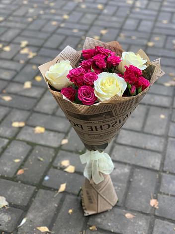 Букет цветов из: Розы в Кузоватово