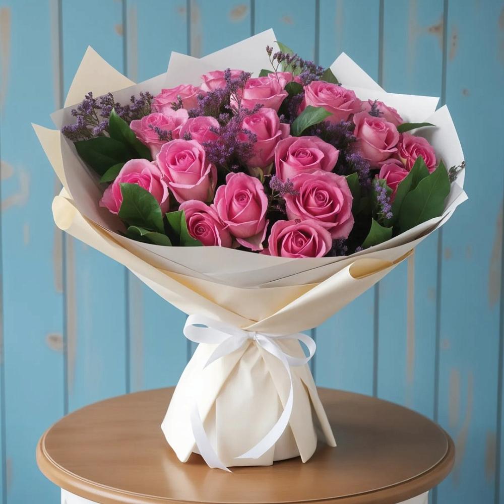 Букет цветов из: Розы в Кузоватово