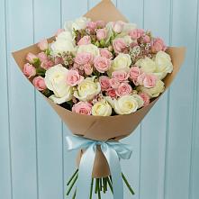 Букет цветов из:  Розы в Кузоватово